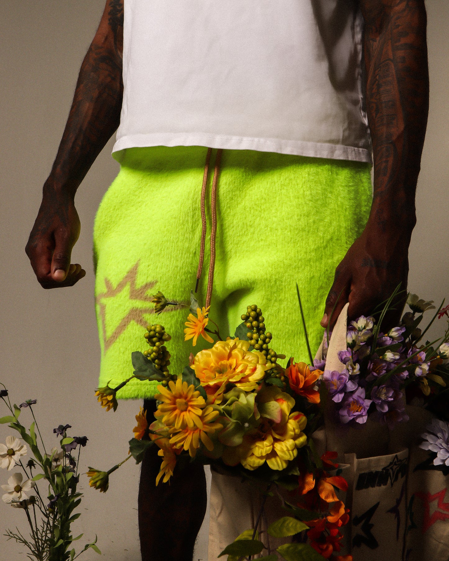 Tennis Mohair Shorts