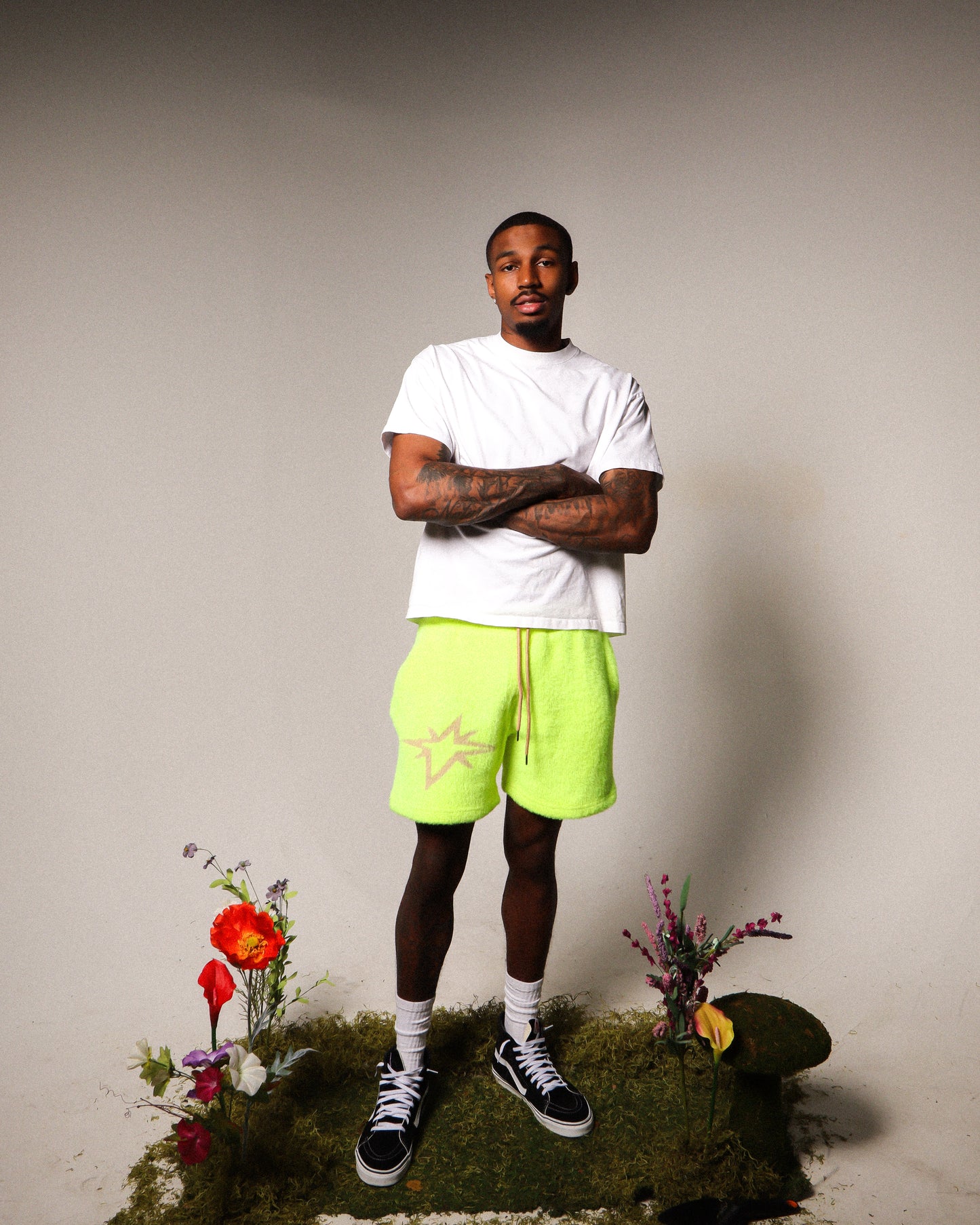 Tennis Mohair Shorts